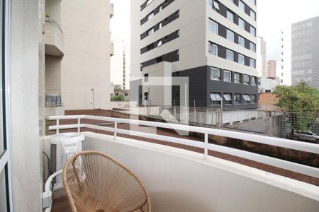 Varanda de apartamento à venda com 1 quarto, 48m² em Itaim Bibi, São Paulo