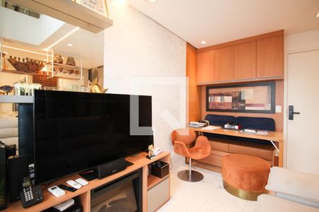 Sala de apartamento à venda com 1 quarto, 48m² em Itaim Bibi, São Paulo