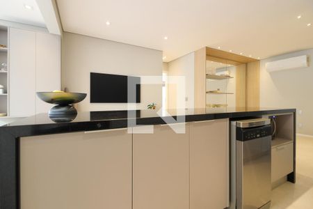 Sala/Cozinha de apartamento à venda com 2 quartos, 99m² em Pinheiros, São Paulo