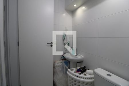 Banheiro da suíte de apartamento à venda com 1 quarto, 34m² em Jardim Prudência, São Paulo