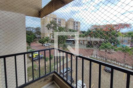 Varanda da Sala de apartamento à venda com 3 quartos, 100m² em Parque Fazendinha, Campinas