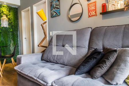 Sala de TV de apartamento à venda com 1 quarto, 50m² em Melville Empresarial Ii, Barueri