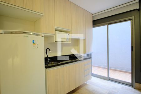 Cozinha de kitnet/studio para alugar com 1 quarto, 32m² em Vila Gomes Cardim, São Paulo