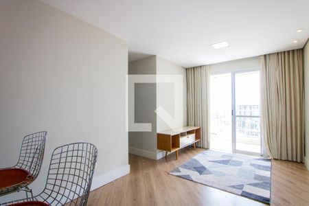 Sala de apartamento à venda com 3 quartos, 76m² em Vila Helena, Santo André