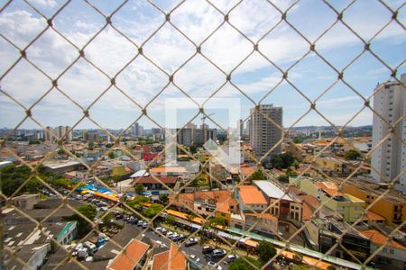 Vista da varanda de apartamento à venda com 3 quartos, 76m² em Vila Helena, Santo André