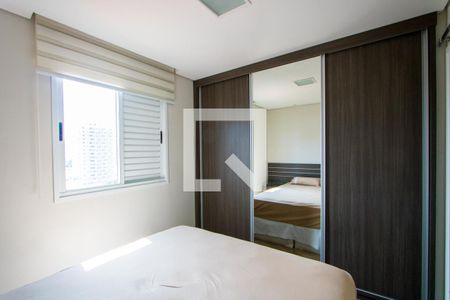 Quarto 1 - Suíte de apartamento à venda com 3 quartos, 76m² em Vila Helena, Santo André