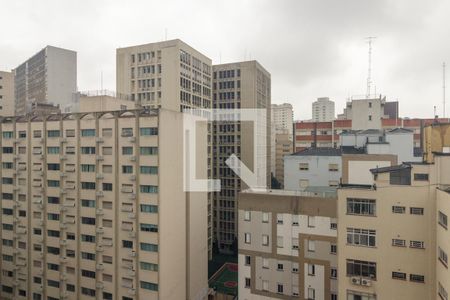 Vista da Sala de apartamento à venda com 1 quarto, 55m² em Vila Buarque, São Paulo