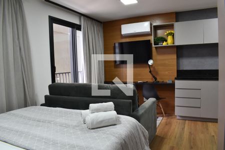 Quarto de apartamento para alugar com 1 quarto, 26m² em Água Verde, Curitiba