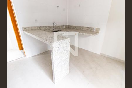 Sala/Cozinha de apartamento para alugar com 1 quarto, 44m² em Vila Regente Feijó, São Paulo