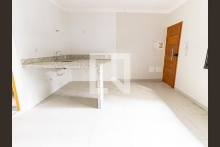 Sala/Cozinha de apartamento para alugar com 1 quarto, 44m² em Vila Regente Feijó, São Paulo