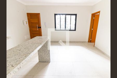 Sala/Cozinha de apartamento para alugar com 1 quarto, 44m² em Vila Regente Feijó, São Paulo