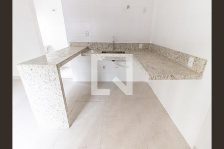 Sala/Cozinha de apartamento para alugar com 1 quarto, 44m² em Vila Regente Feijó, São Paulo