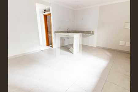 Sala/Cozinha de apartamento para alugar com 1 quarto, 44m² em Vila Regente Feijó, São Paulo