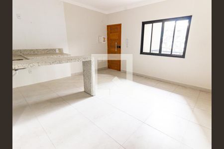 Sala/Cozinha de apartamento para alugar com 1 quarto, 44m² em Vila Regente Feijó, São Paulo