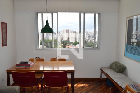 Sala de apartamento à venda com 1 quarto, 76m² em Vila Dom Pedro I, São Paulo