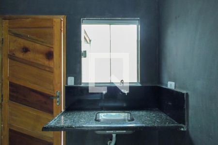 Cozinha de casa de condomínio para alugar com 2 quartos, 50m² em Vila Sonia, Praia Grande