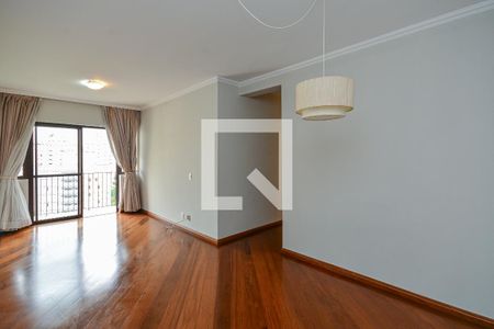 Sala de apartamento à venda com 3 quartos, 76m² em Vila Campo Grande, São Paulo