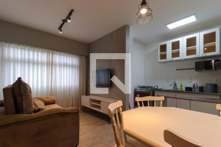 Sala de apartamento para alugar com 1 quarto, 45m² em Presidente Medici, Ribeirão Preto