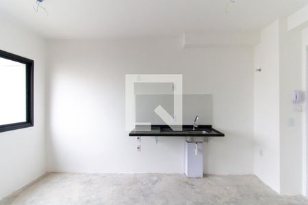 Studio- Cozinha de kitnet/studio à venda com 1 quarto, 23m² em Pompeia, São Paulo