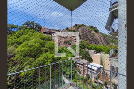 Varanda da Sala de apartamento para alugar com 2 quartos, 70m² em Rio Comprido, Rio de Janeiro