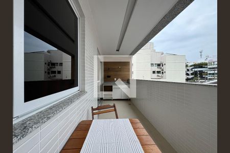 Varanda de apartamento para alugar com 3 quartos, 74m² em Recreio dos Bandeirantes, Rio de Janeiro