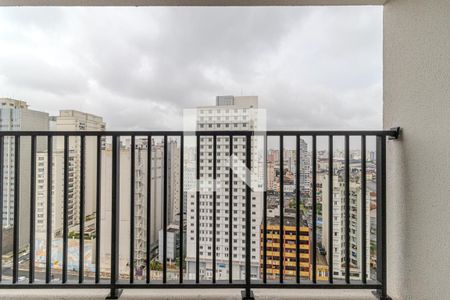 Varanda de kitnet/studio para alugar com 1 quarto, 23m² em Centro Histórico de São Paulo, São Paulo