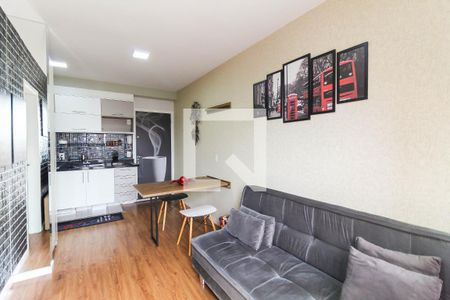 Sala/Cozinha de apartamento à venda com 1 quarto, 33m² em Brás, São Paulo