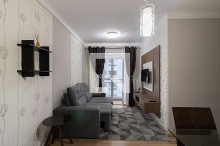 Sala de apartamento para alugar com 2 quartos, 49m² em Jardim Flor da Montanha, Guarulhos