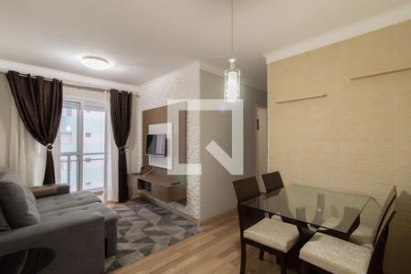 Sala de apartamento para alugar com 2 quartos, 49m² em Jardim Flor da Montanha, Guarulhos