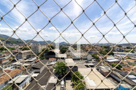 Sala Varanda Vista de apartamento para alugar com 2 quartos, 50m² em Rocha, Rio de Janeiro