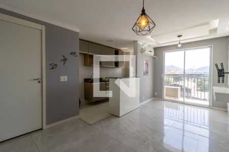 Sala de apartamento para alugar com 2 quartos, 50m² em Rocha, Rio de Janeiro