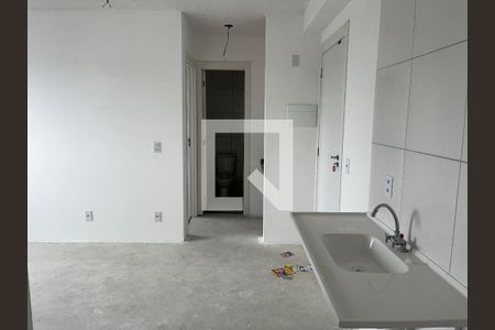 Sala/Cozinha de apartamento à venda com 2 quartos, 35m² em Várzea da Barra Funda, São Paulo