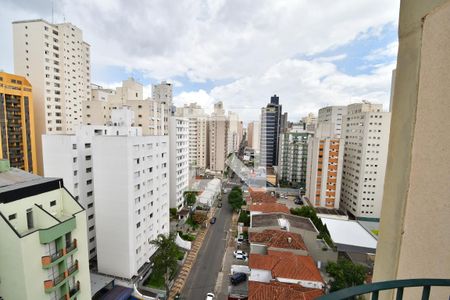 Sala - Vista de apartamento à venda com 1 quarto, 60m² em Centro, Campinas