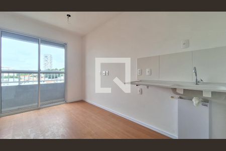 Sala/Cozinha/Quarto de apartamento para alugar com 1 quarto, 17m² em Lapa, São Paulo