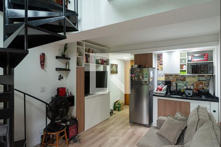 Sala de apartamento à venda com 1 quarto, 45m² em Bela Vista, São Paulo