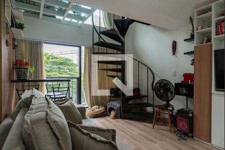 Sala de apartamento para alugar com 1 quarto, 45m² em Bela Vista, São Paulo