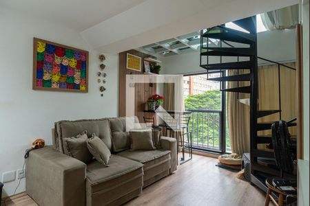 Sala de apartamento para alugar com 1 quarto, 45m² em Bela Vista, São Paulo