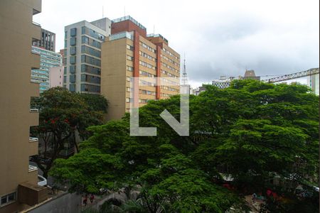 Vista da Sala de apartamento à venda com 1 quarto, 45m² em Bela Vista, São Paulo