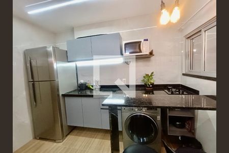 Cozinha americana  de kitnet/studio à venda com 1 quarto, 20m² em Copacabana, Rio de Janeiro