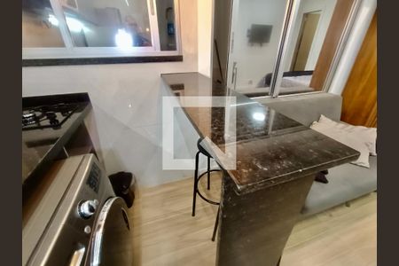 Cozinha americana  de kitnet/studio à venda com 1 quarto, 20m² em Copacabana, Rio de Janeiro