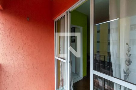 Varanda da Sala de apartamento à venda com 2 quartos, 73m² em Vila Olga, São Bernardo do Campo