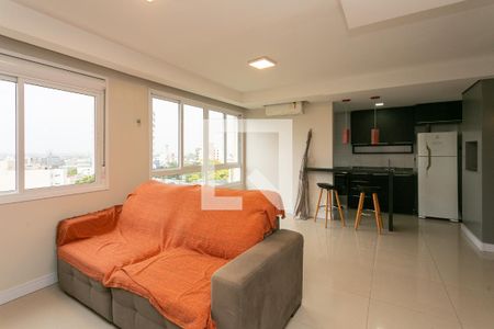 Sala de apartamento à venda com 2 quartos, 70m² em Passo D’areia, Porto Alegre