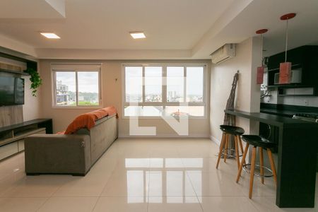 Sala de apartamento à venda com 2 quartos, 70m² em Passo D’areia, Porto Alegre