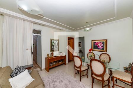 Sala de apartamento à venda com 3 quartos, 114m² em Monsenhor Messias, Belo Horizonte