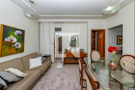 Sala de apartamento à venda com 3 quartos, 114m² em Monsenhor Messias, Belo Horizonte