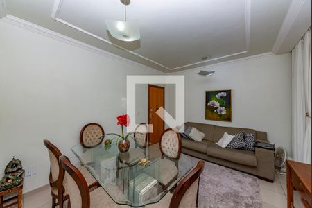 Sala de apartamento à venda com 3 quartos, 114m² em Monsenhor Messias, Belo Horizonte