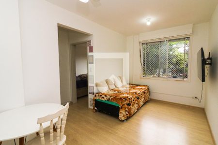 Sala de apartamento para alugar com 1 quarto, 58m² em Cristal, Porto Alegre