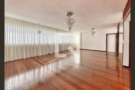 Sala de apartamento à venda com 4 quartos, 180m² em Santo Antônio, Belo Horizonte