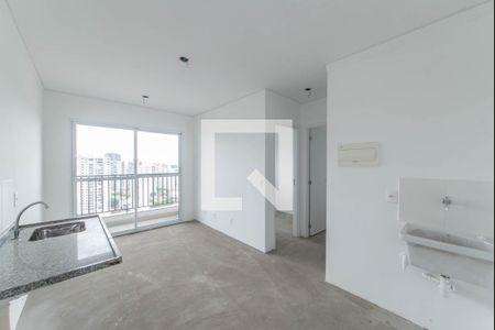 Sala - Cozinha Integrada de apartamento à venda com 2 quartos, 35m² em Ipiranga, São Paulo