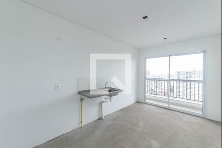 Sala - Cozinha Integrada de apartamento à venda com 2 quartos, 35m² em Ipiranga, São Paulo